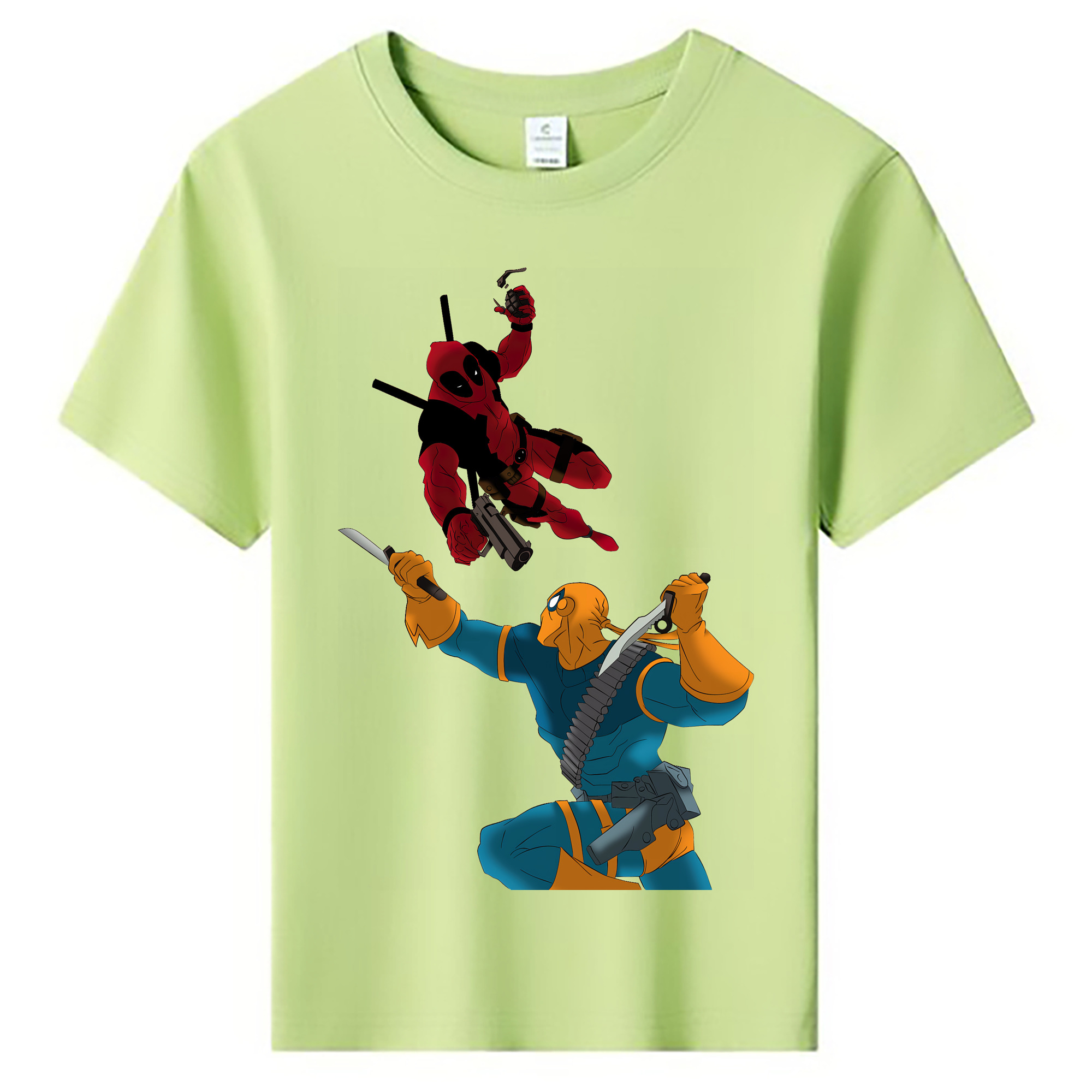 （画像用） Deadpool デッドプール 綿100％キッズTシャツ（フロントプリント）